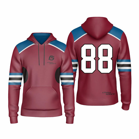 Sublimated Custom ice Hockey Hoodie usa canada new hockey jersey