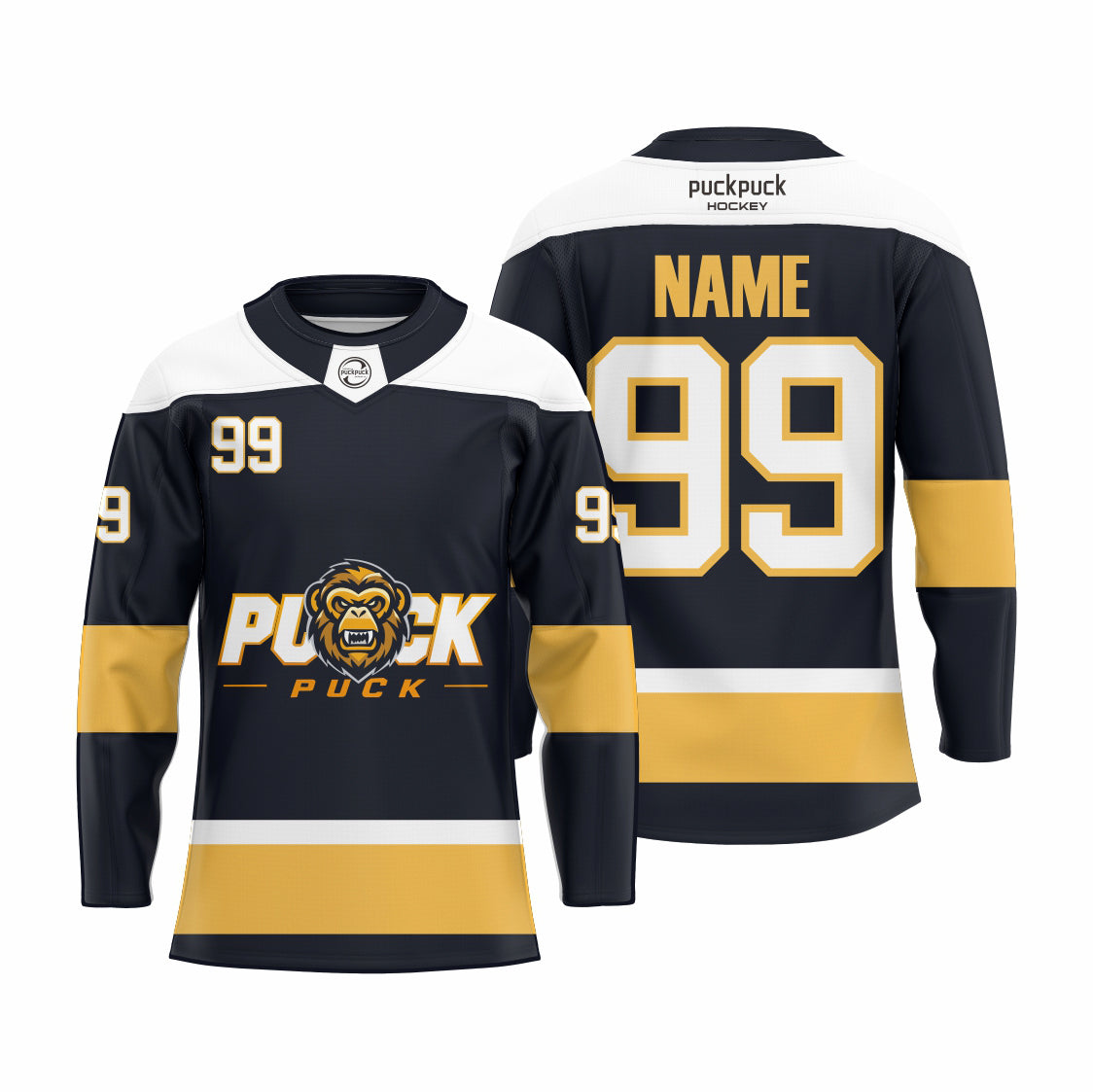 Sublimation printing custom ice hockey jersey