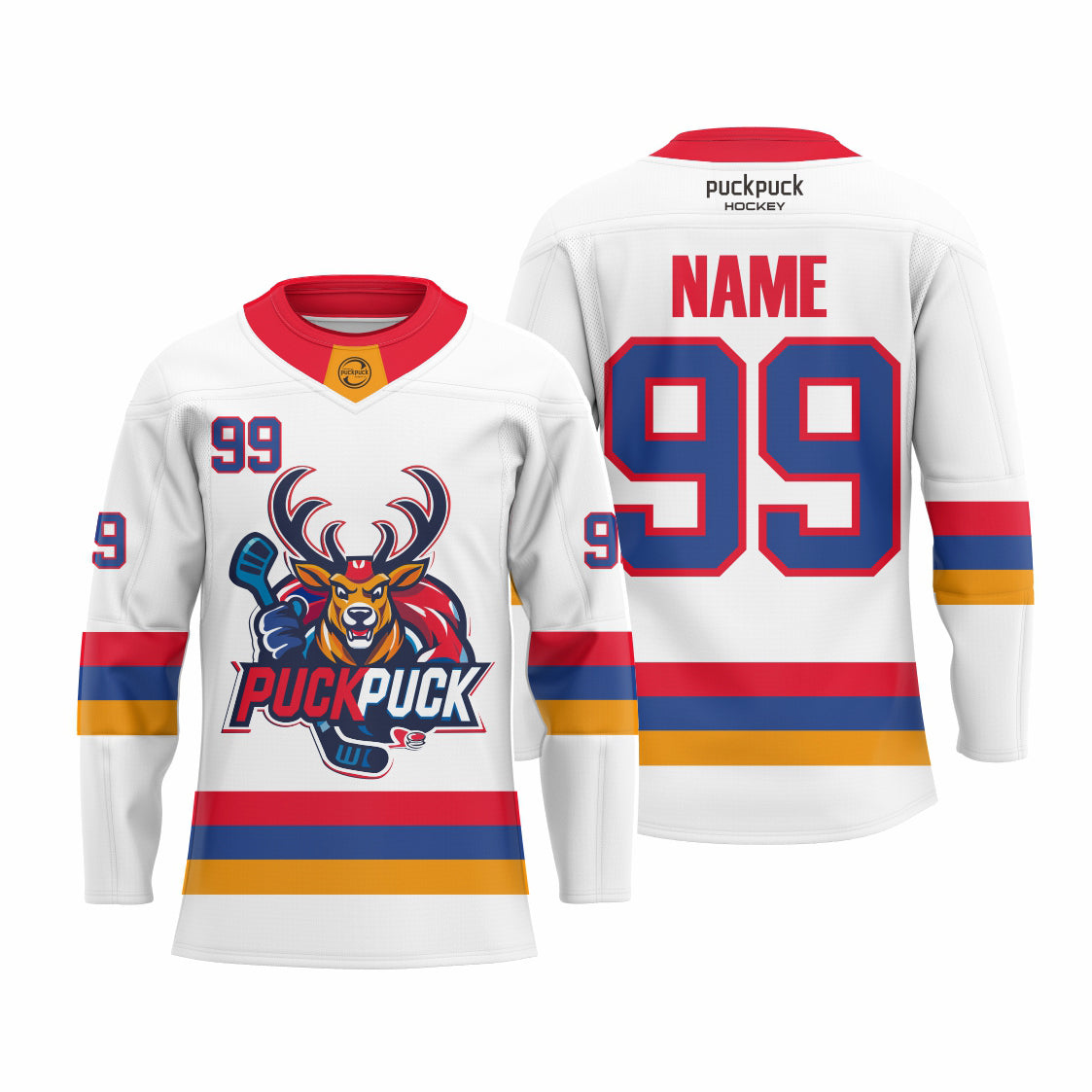 Sublimation printing custom ice hockey jersey