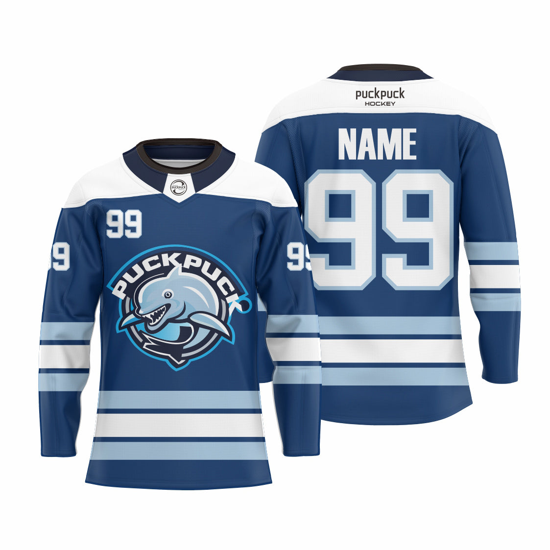 Sublimation printing custom ice hockey jersey