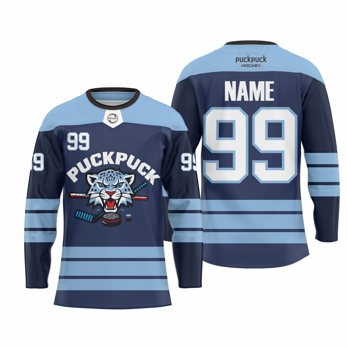 Sublimation printing custom ice hockey jersey
