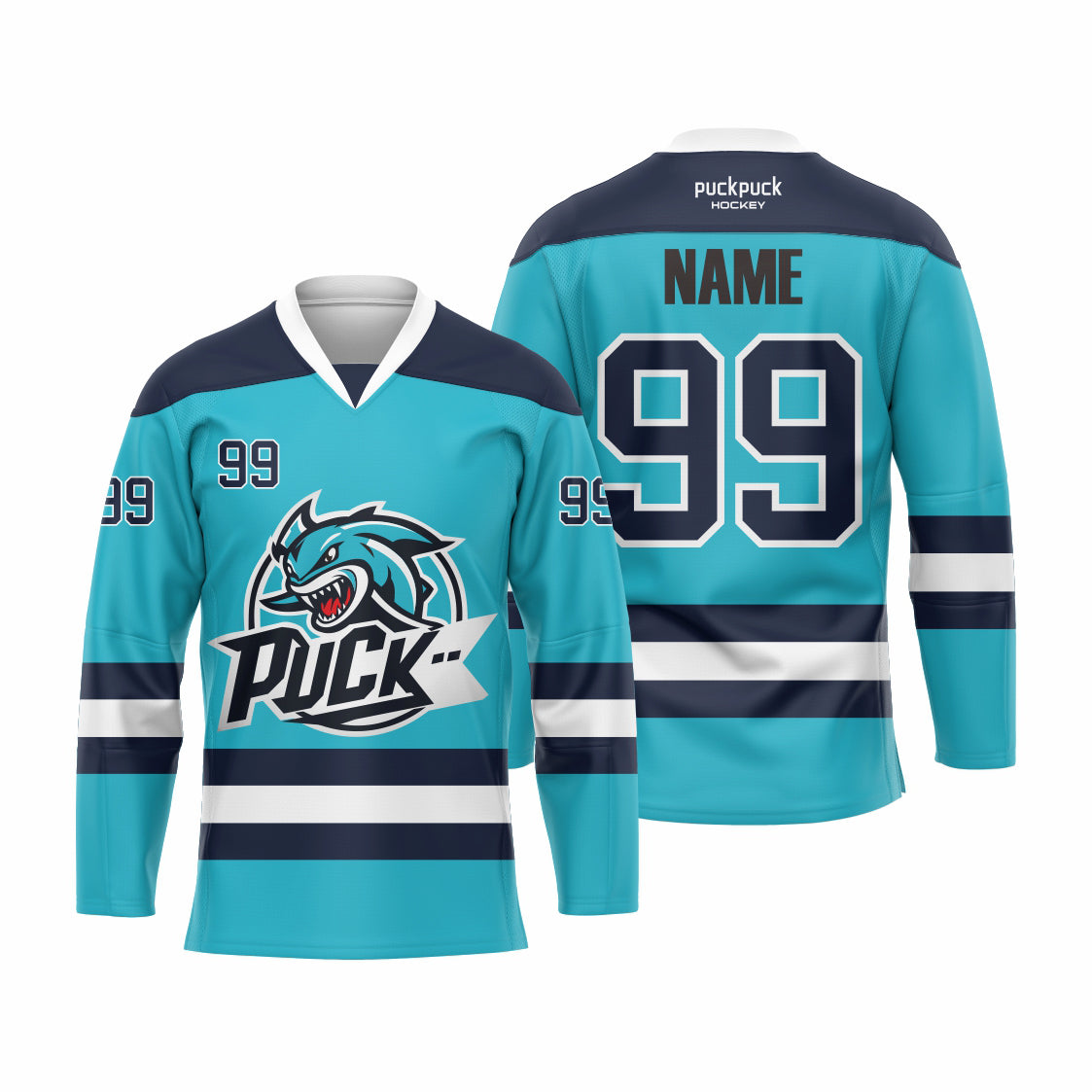 Sublimation printing custom ice hockey jersey