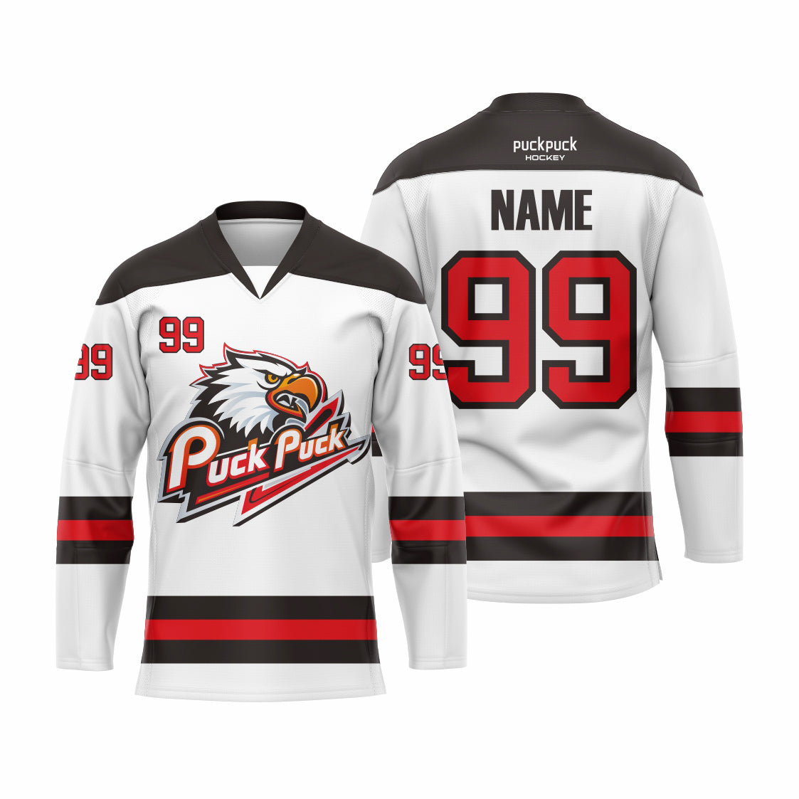 Sublimation printing custom ice hockey jersey