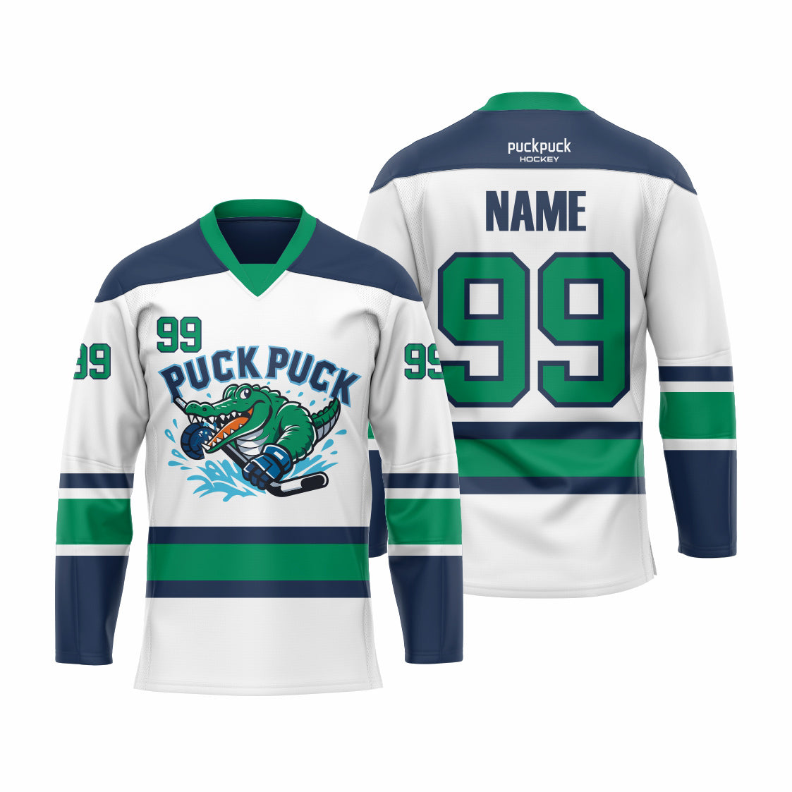 Sublimation printing custom ice hockey jersey