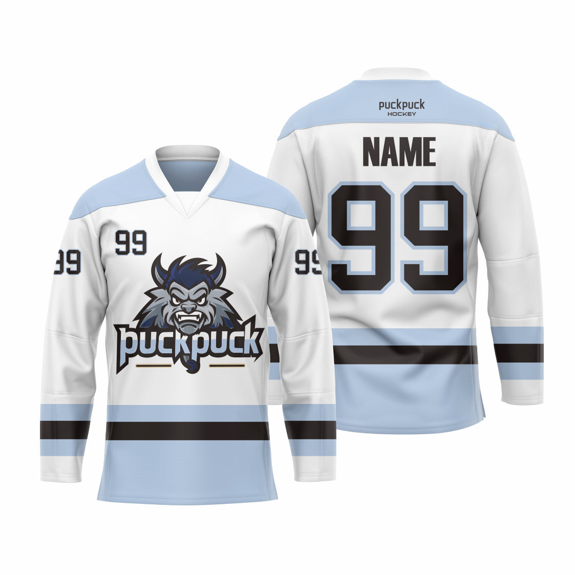 Sublimation printing custom ice hockey jersey