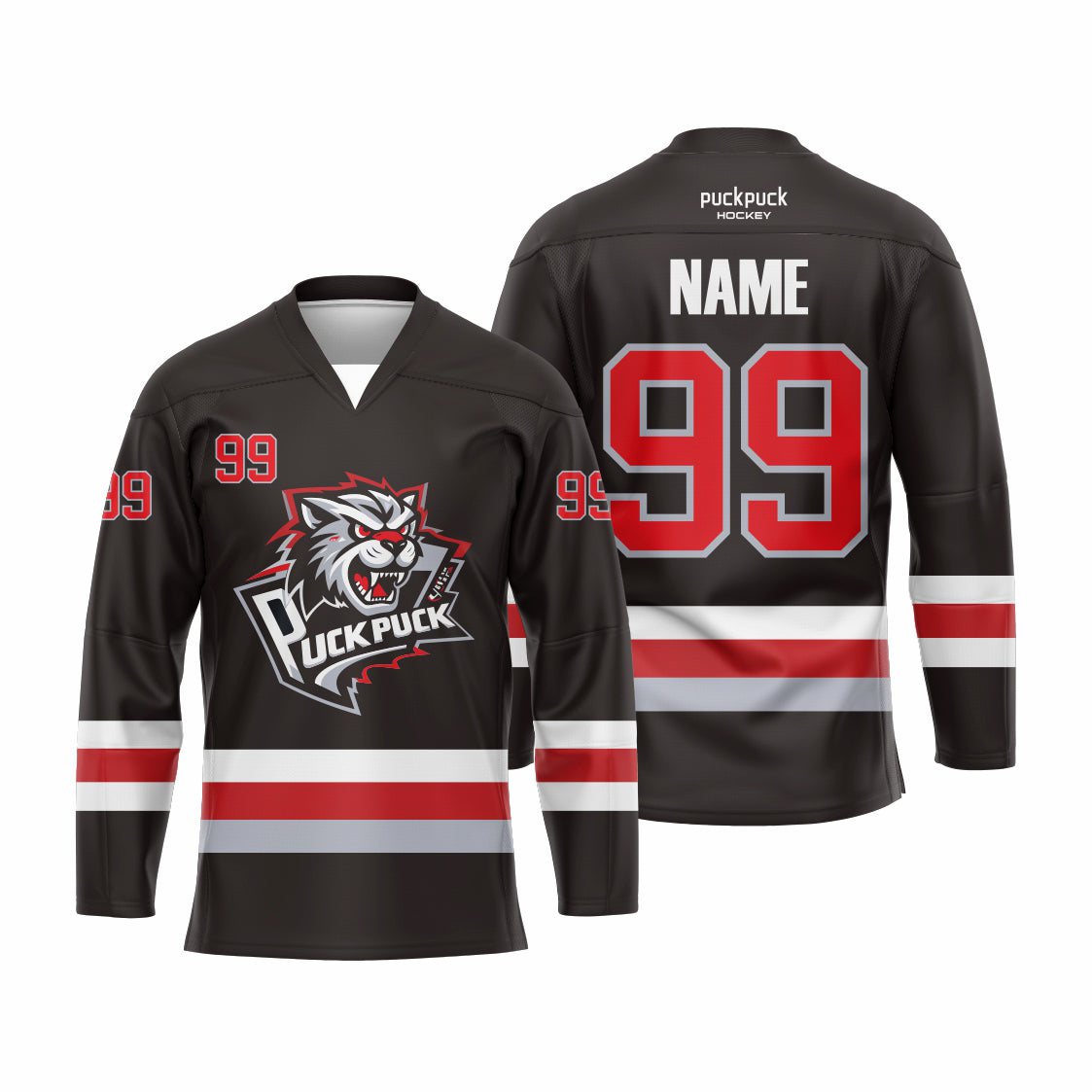 Sublimation printing custom ice hockey jersey