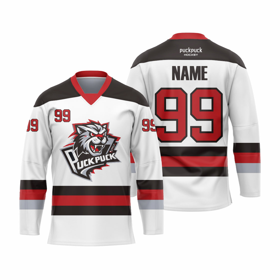Sublimation printing custom ice hockey jersey