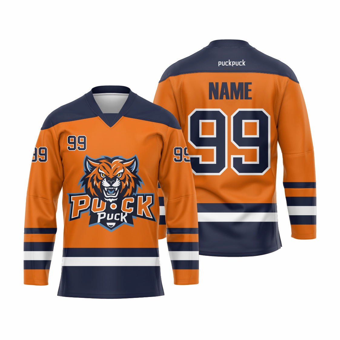Sublimation printing custom ice hockey jersey