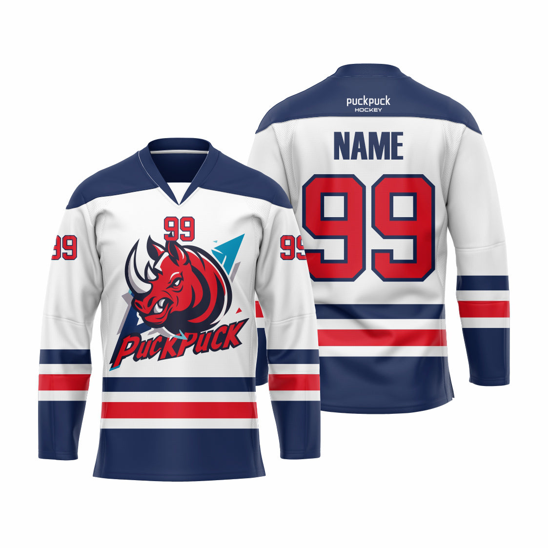 Sublimation printing custom ice hockey jersey