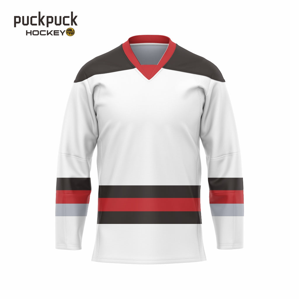 puckpuck hockey sublimated Blank hockey jersey