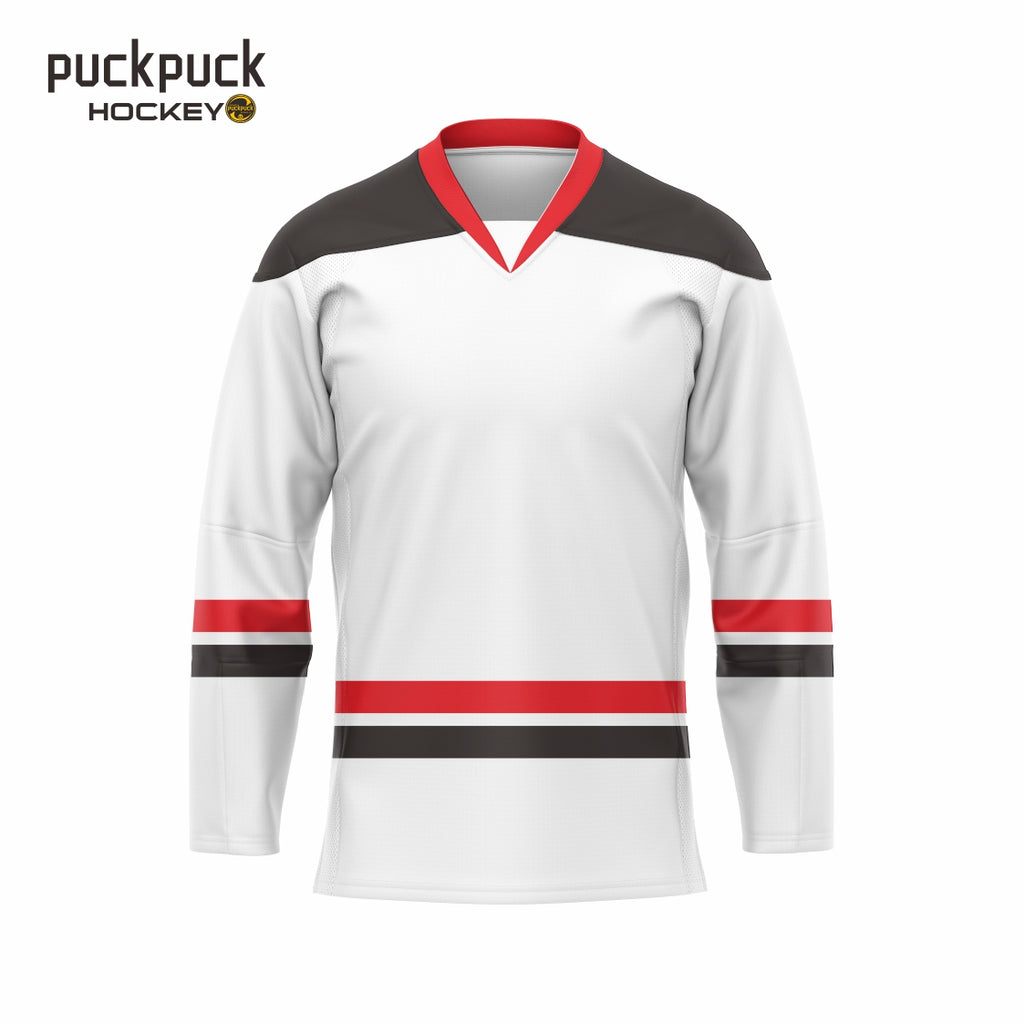 puckpuck hockey sublimated Blank hockey jersey