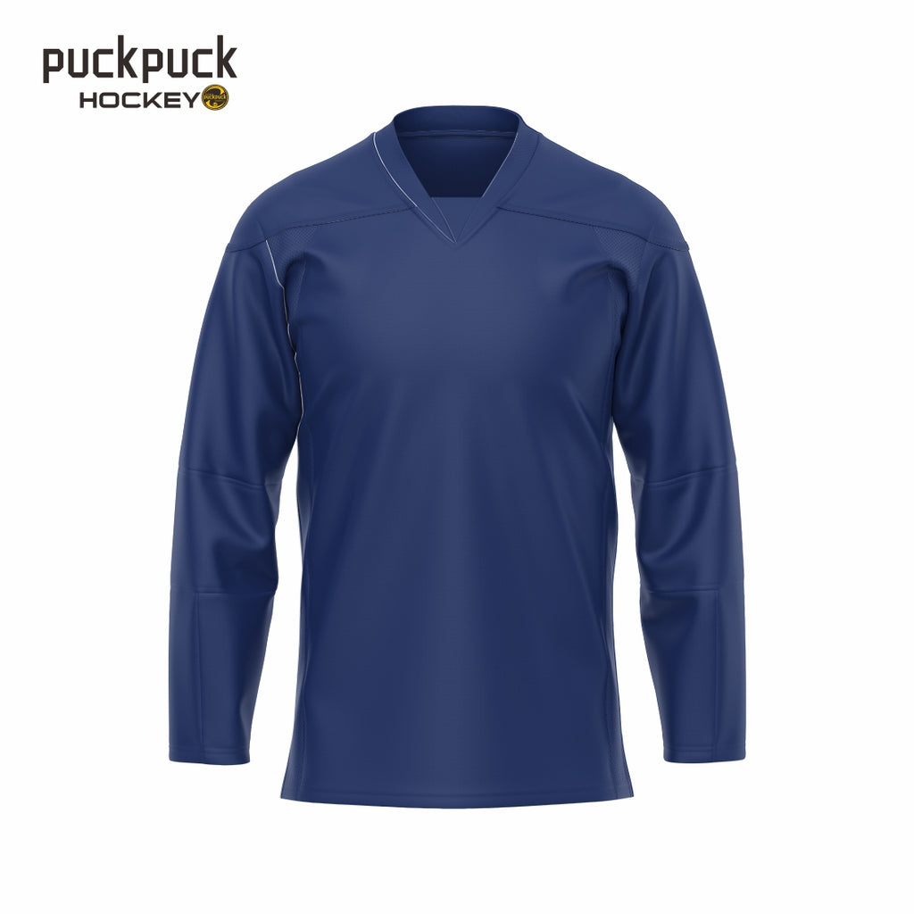 puckpuck hockey Solid color Blank hockey jersey