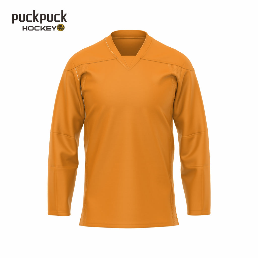 puckpuck hockey Solid color Blank hockey jersey