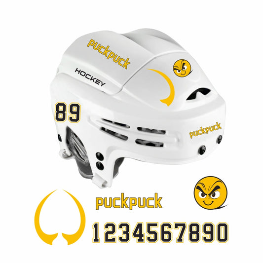 ice Hockey helmet decal