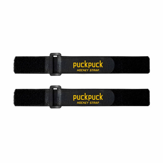 Ice hockey leg sock adjustment strap