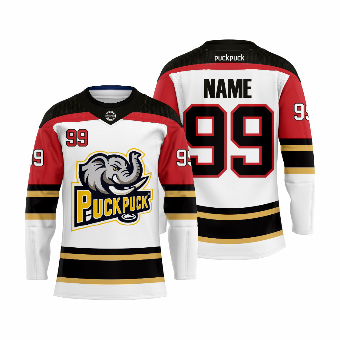Sublimation printing custom ice hockey jersey