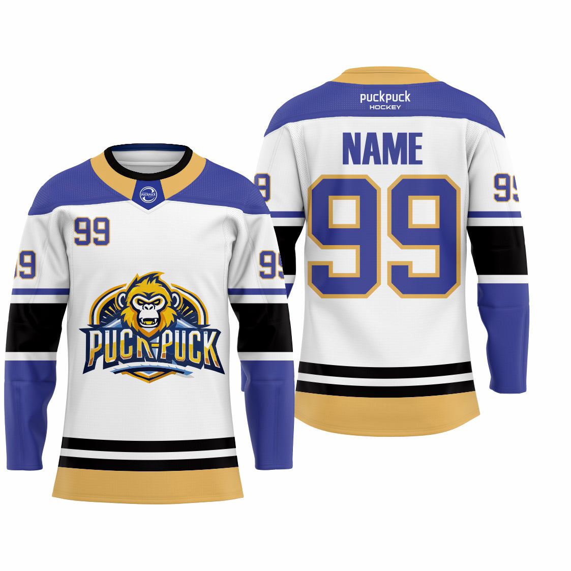 Sublimation printing custom ice hockey jersey