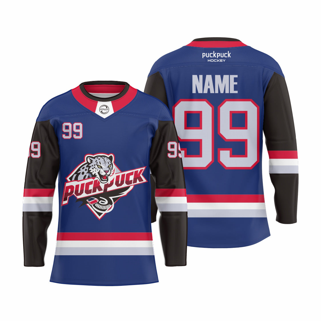 Sublimation printing custom ice hockey jersey