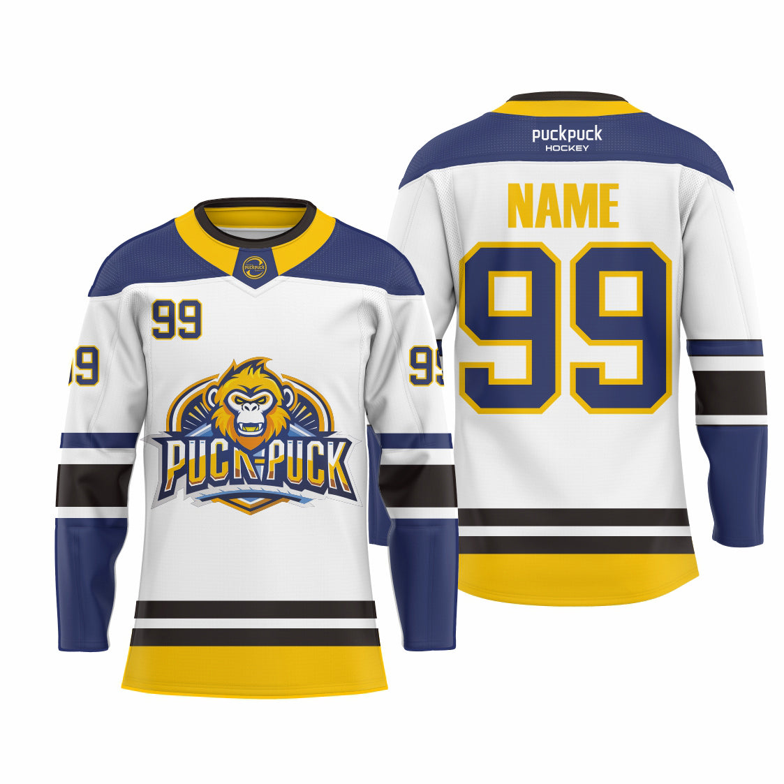 Sublimation printing custom ice hockey jersey