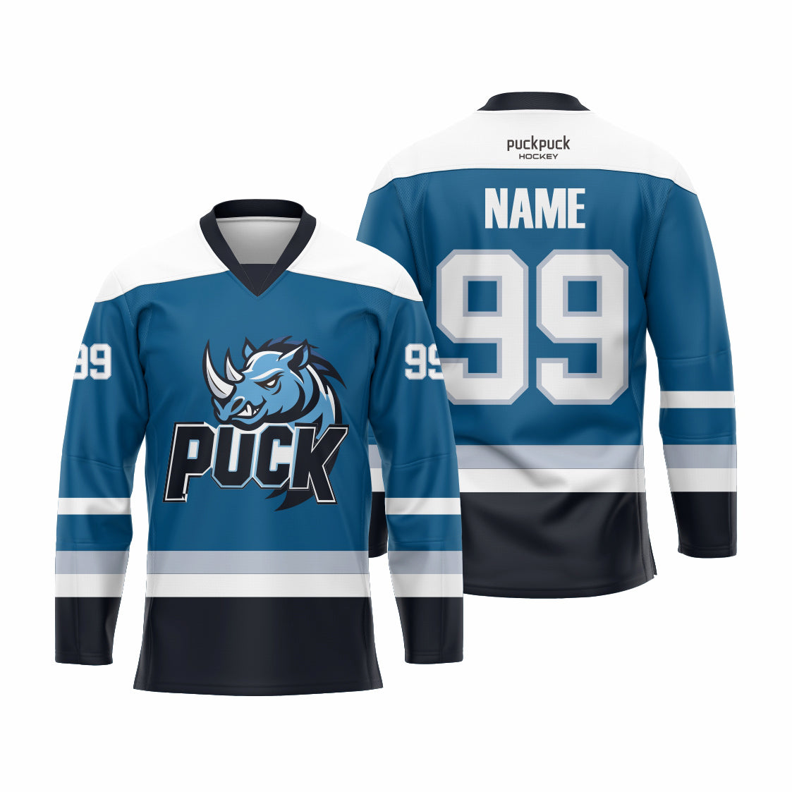 Sublimation printing custom ice hockey jersey