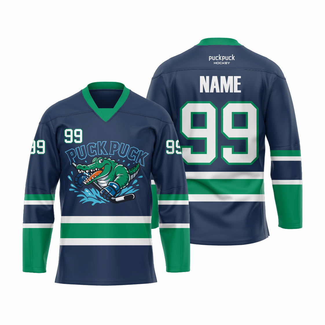 Sublimation printing custom ice hockey jersey