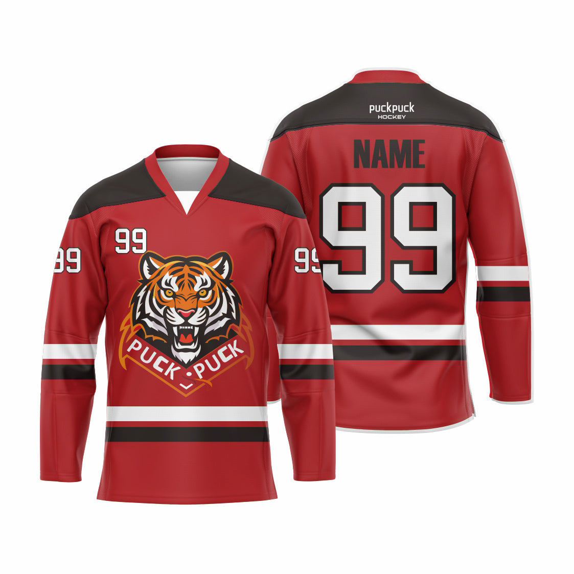 Sublimation printing custom ice hockey jersey